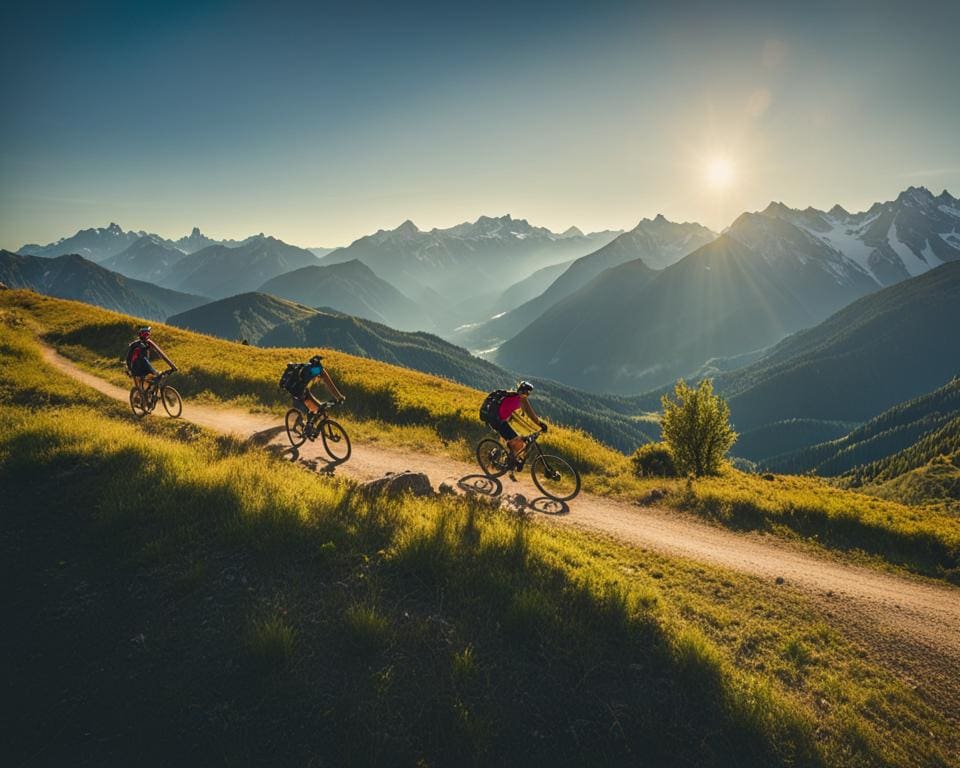 Fietsen in de Franse Alpen