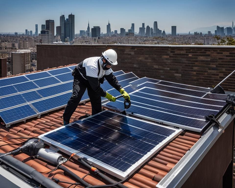 onderhoud zonnepanelen