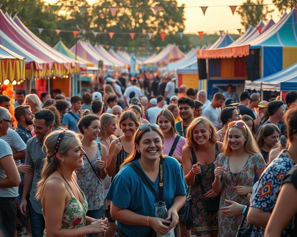 festivalmedewerker sfeer op festivals