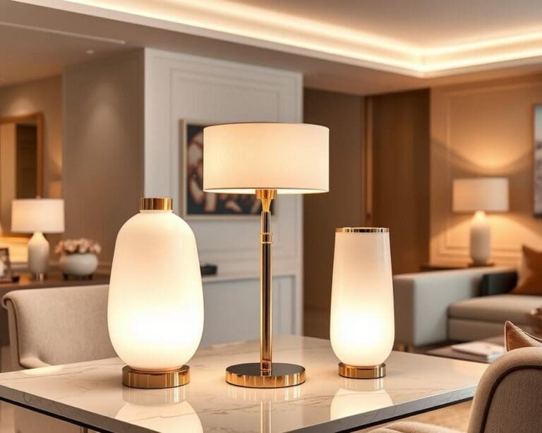 Luxe tafellampen voor moderne verlichting