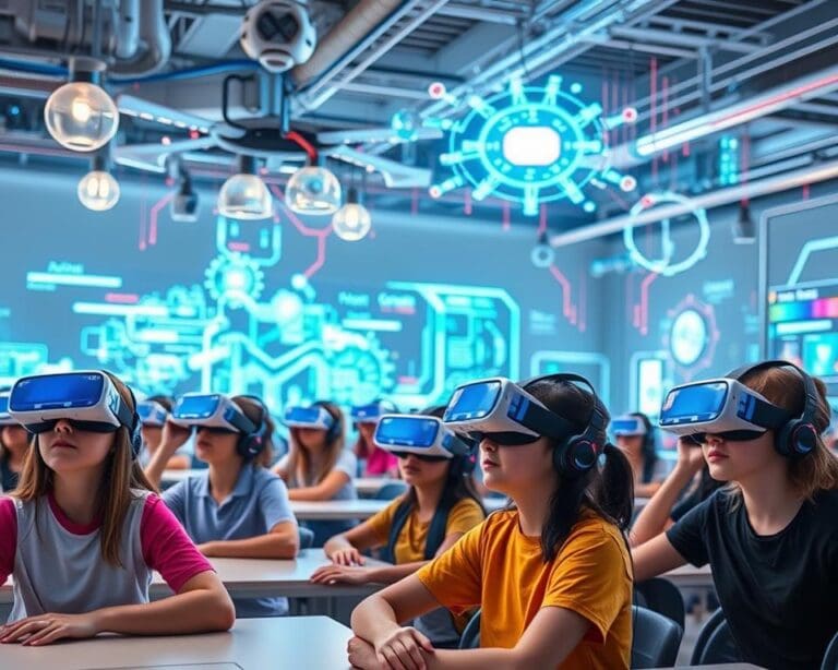 Hoe draagt virtual reality bij aan technologische educatie?