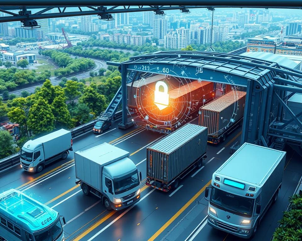 transparantie van transport met blockchain