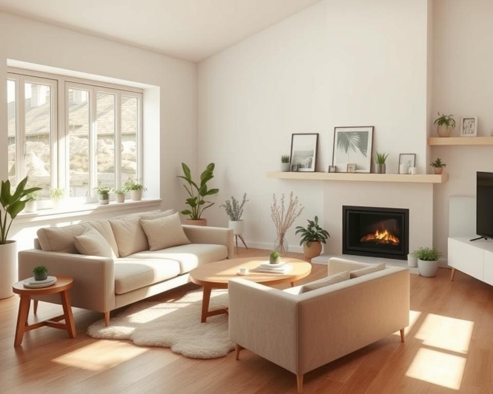 Scandinavisch interieur: eenvoud en warmte