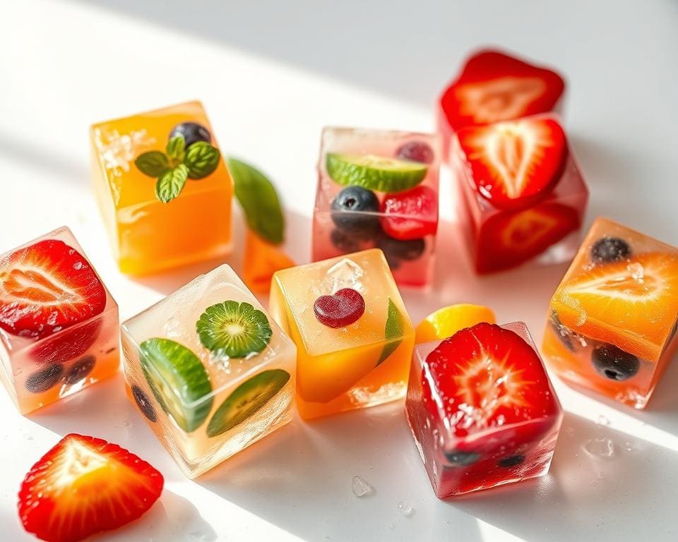 Hoe maak je gezonde ijsblokjes met smaak?