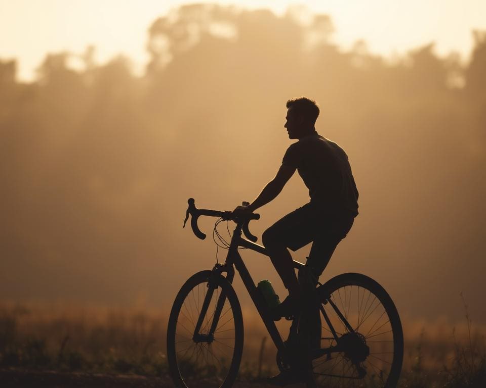 Wat doet fietsen in stilte met je stemming?