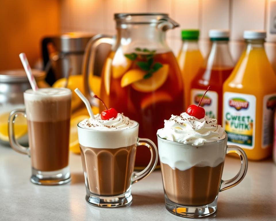 Wat drink je bij trek in zoetigheid?