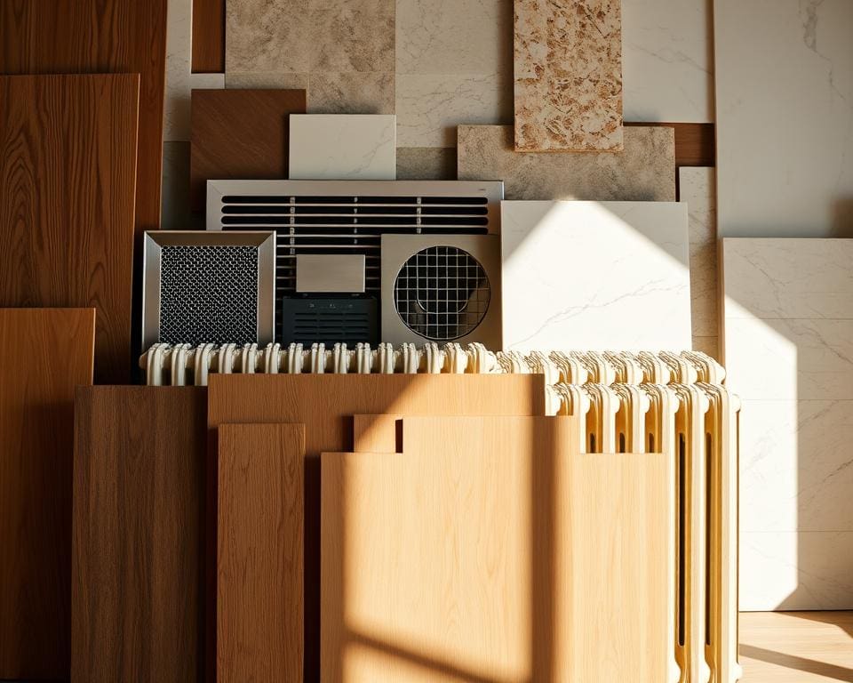 materialen radiatorombouw