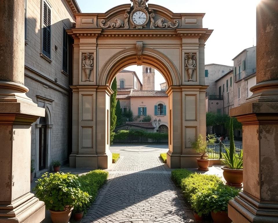 Wat vraagt restauratie van Italiaanse bogen en poorten?