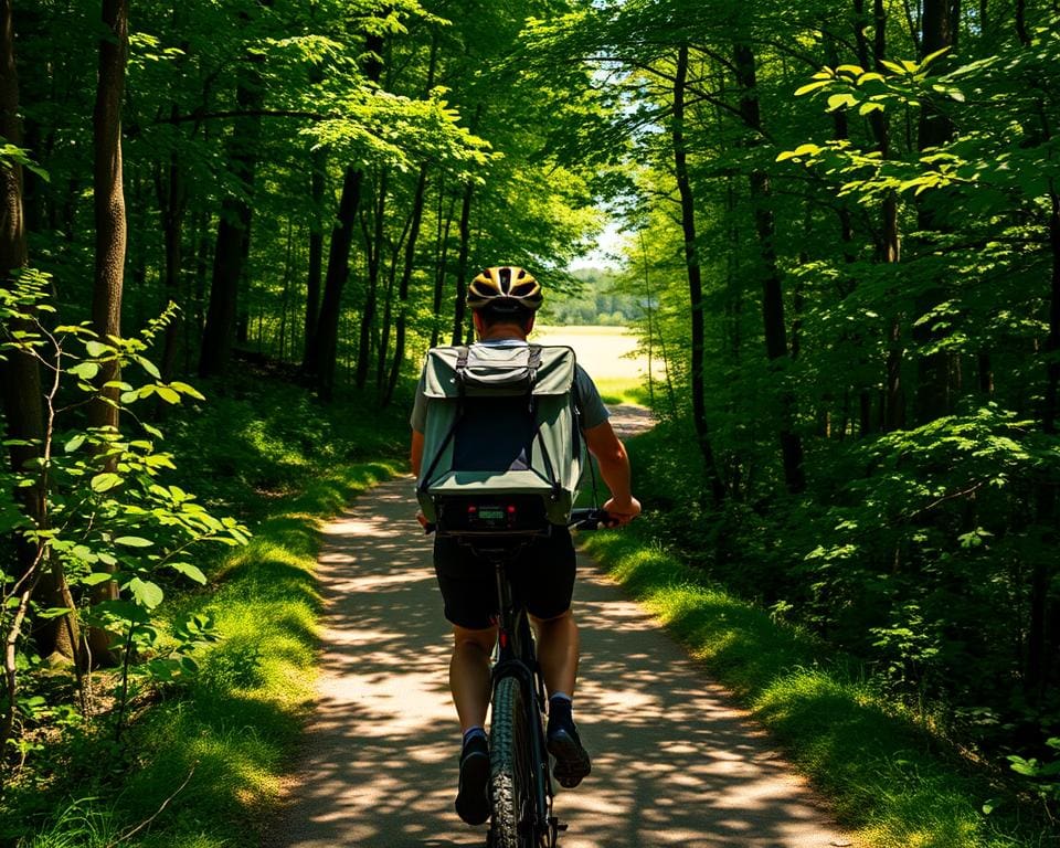 Handige trucjes voor fietsen met tent