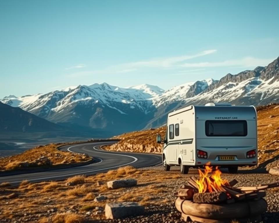 Hoe plan je een roadtrip met caravan door Scandinavië?