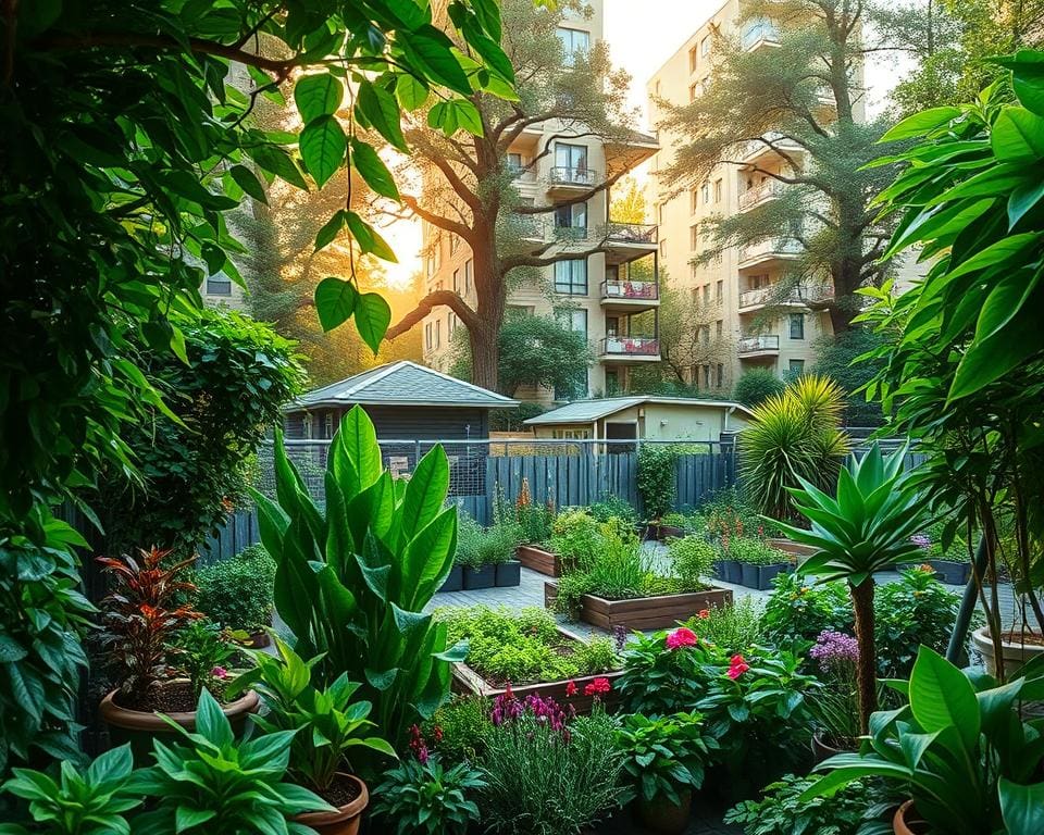 Wonen in de stad met een groen gevoel