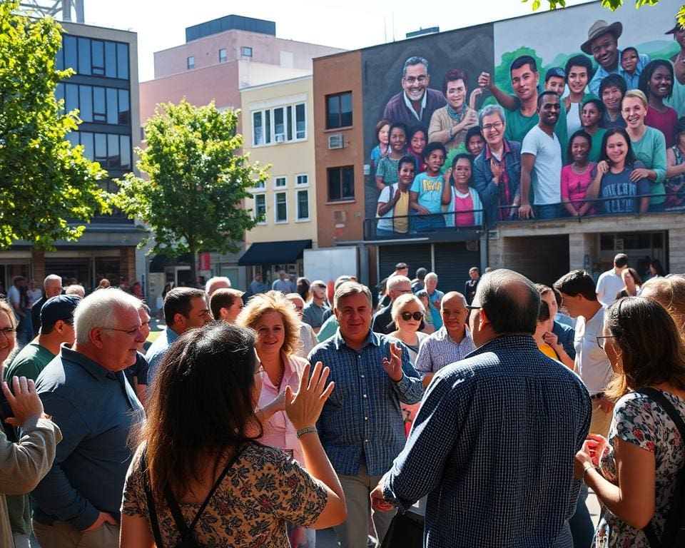 buurtbewoners inspraak geven