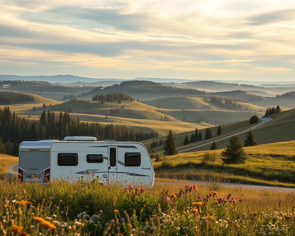 klimaat en weeromstandigheden caravanreis Scandinavië