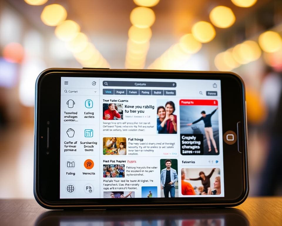 mobiele gebruikerservaring