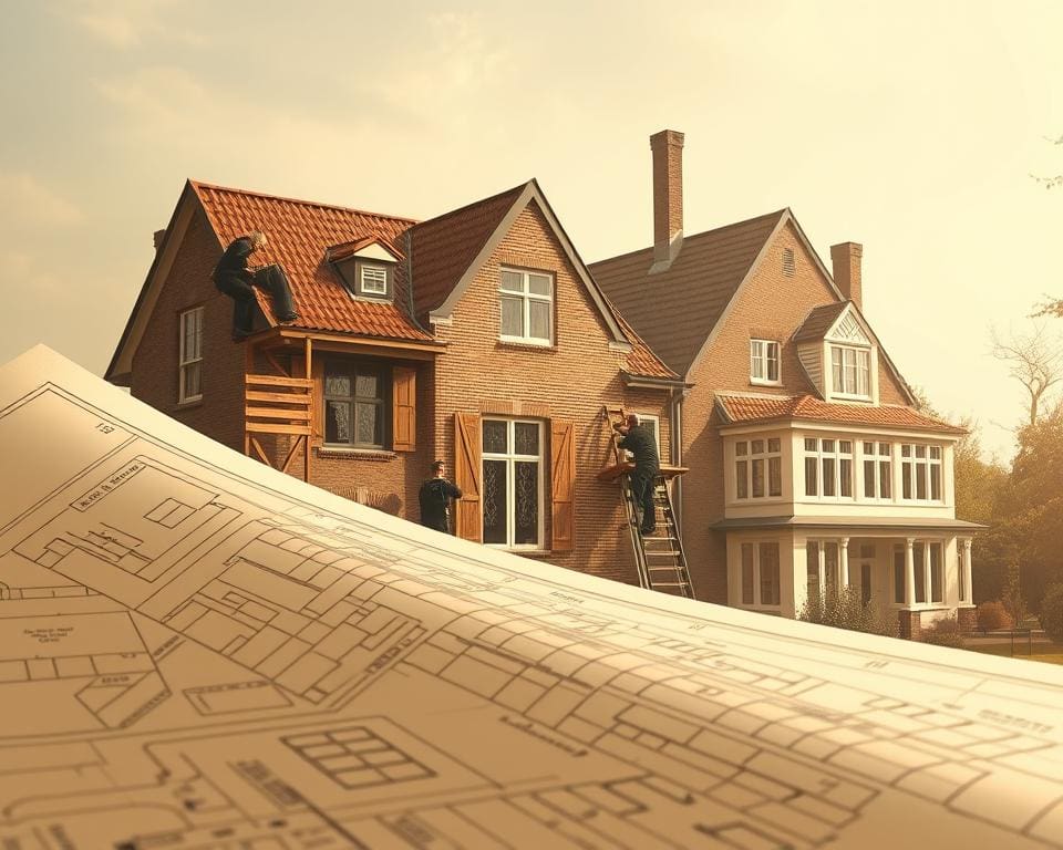 stappenplan voor het restaureren van een jaren 30-huis