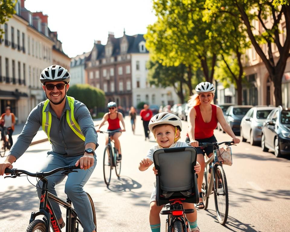 veilige fietstocht