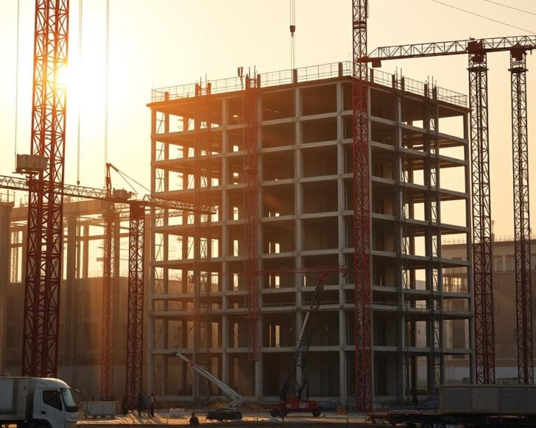 Bouwliften en takels voor werfgebruik