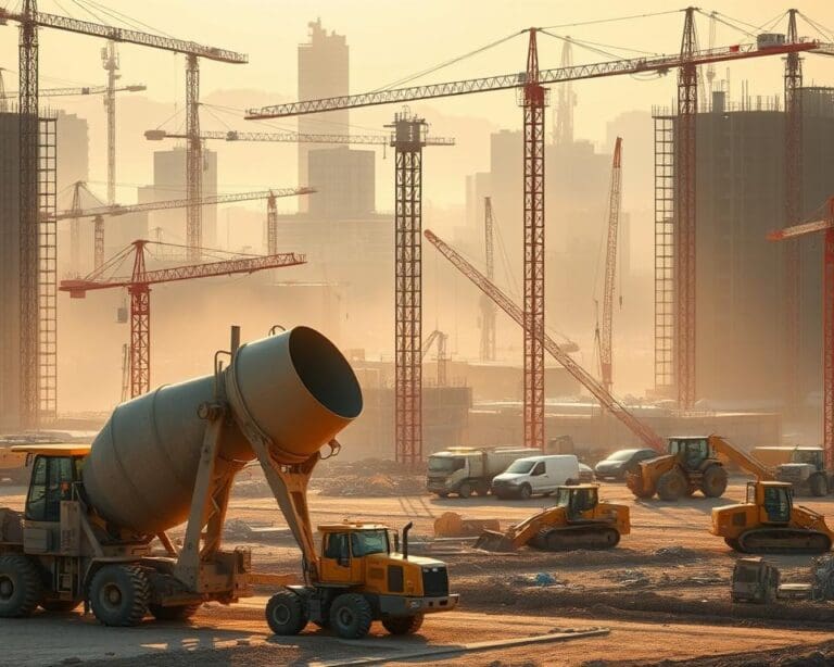 Bouwmachines voor ruwbouw en afwerking