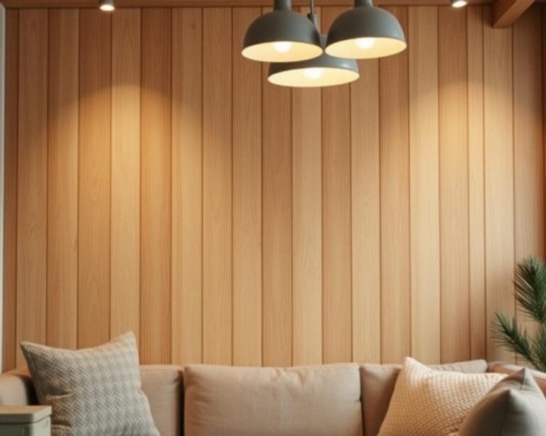 Een houten wandpaneel dat warmte toevoegt aan het interieur
