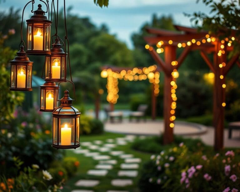 Sfeervolle tuinverlichting voor lange zomeravonden