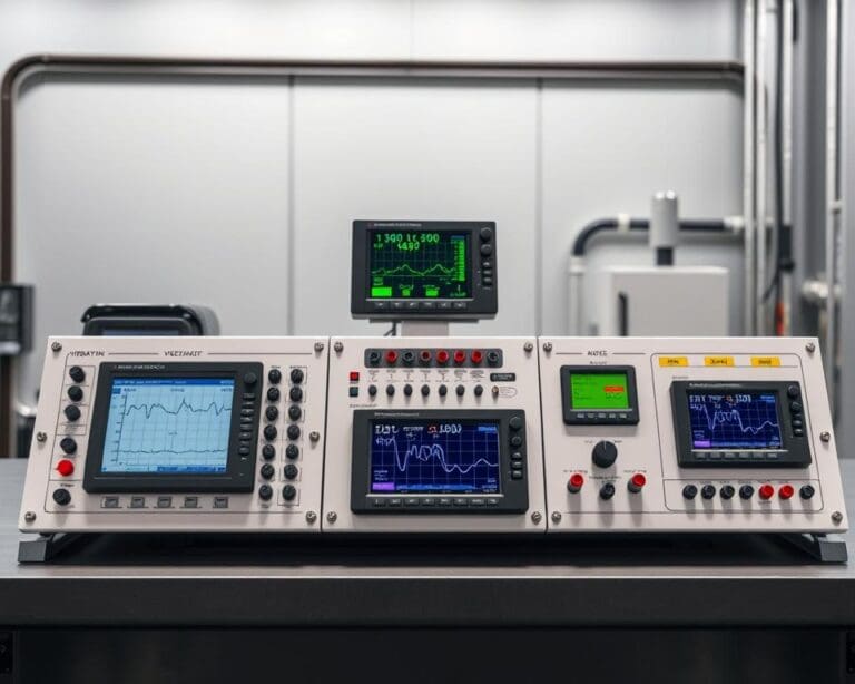 Trillingsmeters voor technische installaties