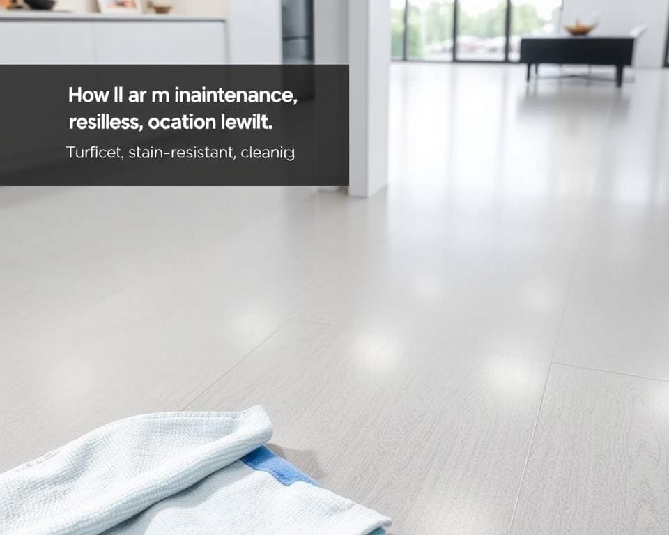 onderhoudsgemak PVC-vloer