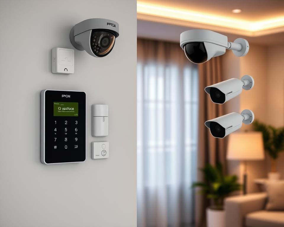 Beveiligingssystemen installeren in huis