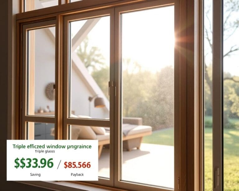 Tripple glas prijzen en terugverdientijd