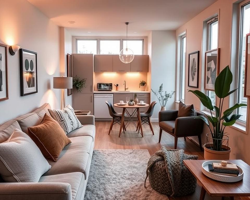 Hoe maak je een klein appartement slim en sfeervol?