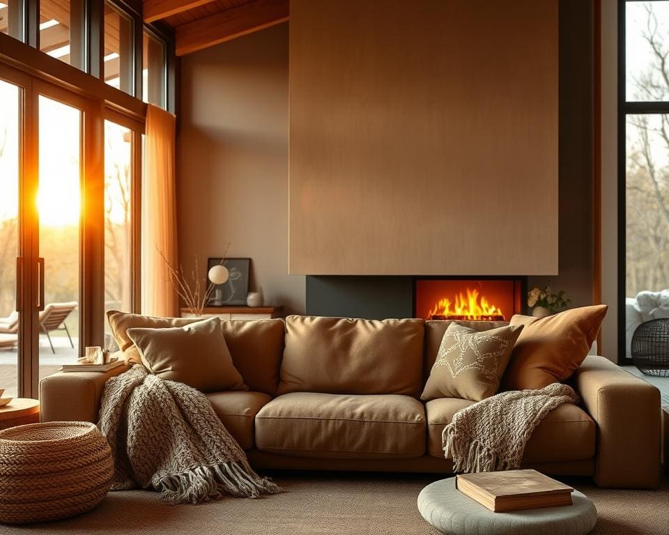 Op welke manier breng je warmte in een modern interieur?