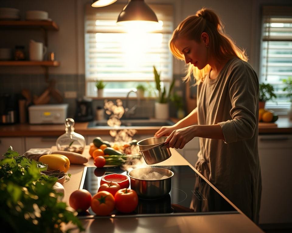 Wat zijn slimme manieren om koken energiezuiniger te maken?