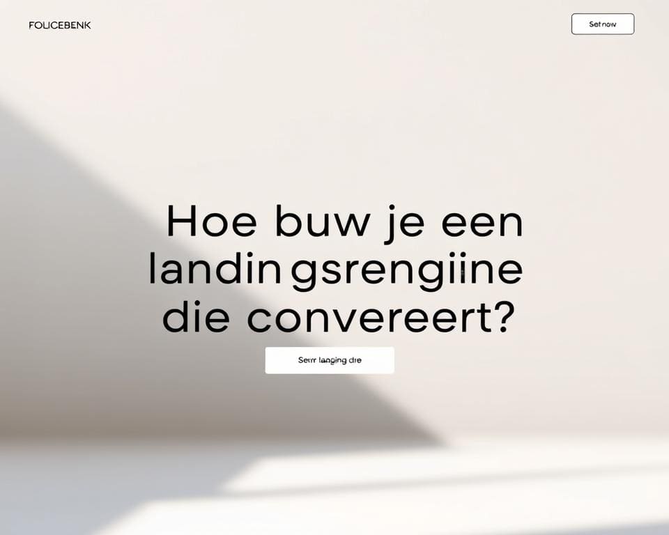 Hoe bouw je een landingspagina die converteert?