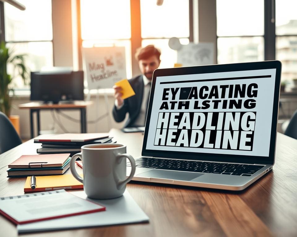 Hoe creëer je headlines die aandacht trekken?