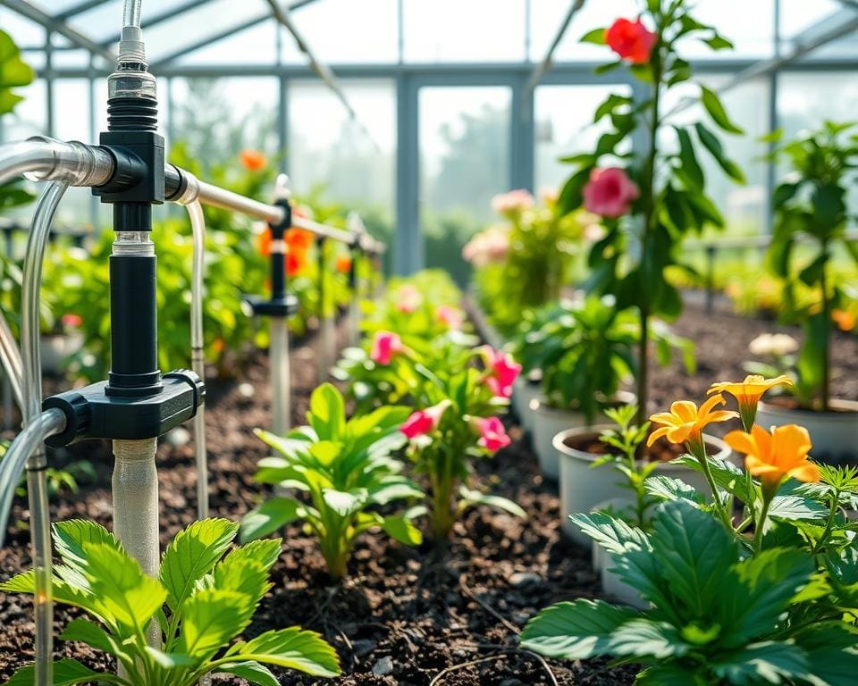 Waarom is een gietersysteem handig voor planten?