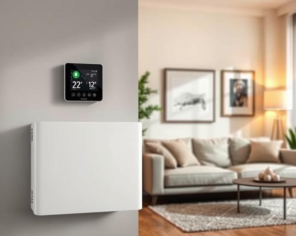 Wat is een elektrische verwarming met thermostaat?