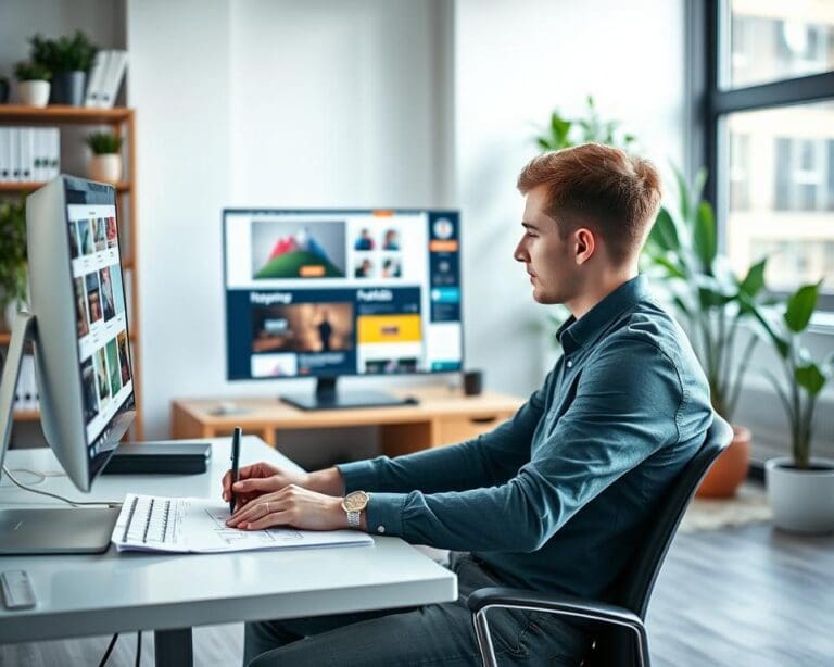 Wat doet een webdesigner voor professionele bedrijfswebsites?