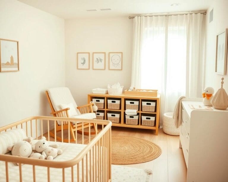 Hoe richt je een babykamer rustig en veilig in?