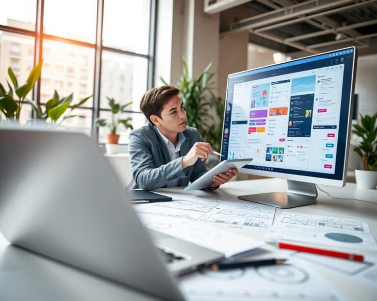 Wat doet een UX designer bij webdesign?