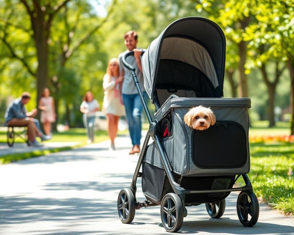 Wat maakt een buggy voor honden handig in het dagelijks leven?