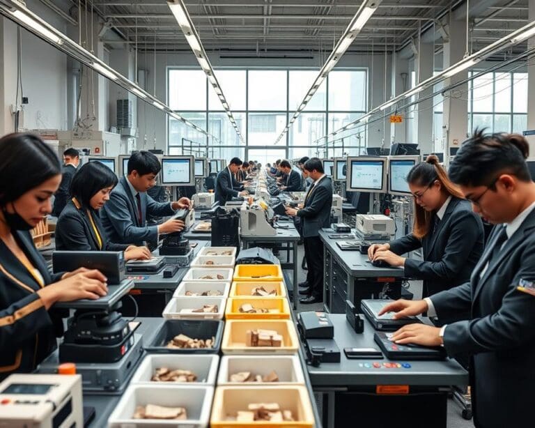 Wat maakt werken in productie zo gestructureerd?