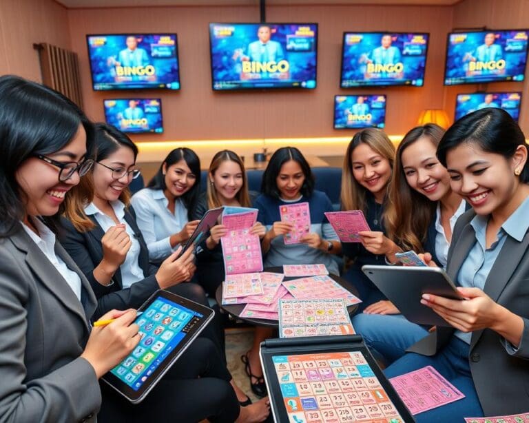 Hoe werkt een digitale bingoavond voor groepen?