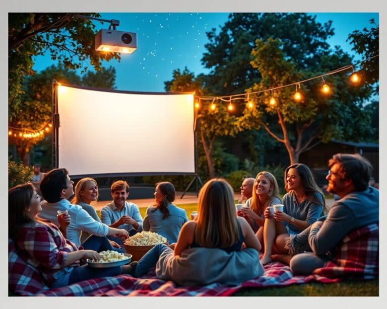 Waarom gaan mensen naar een openluchtbioscoop?