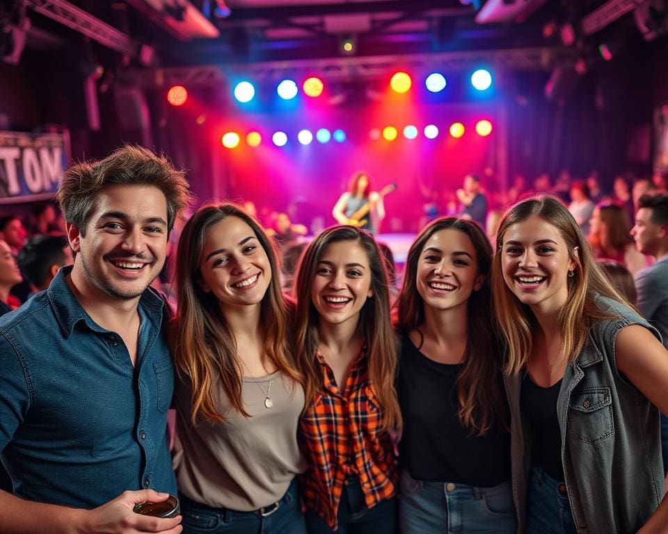 Waarom gaan vrienden samen naar een concert?