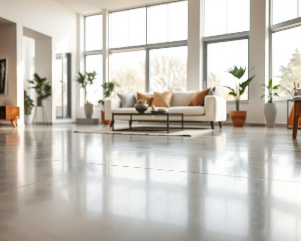 Wat maakt een gietvloer populair in moderne woningen?