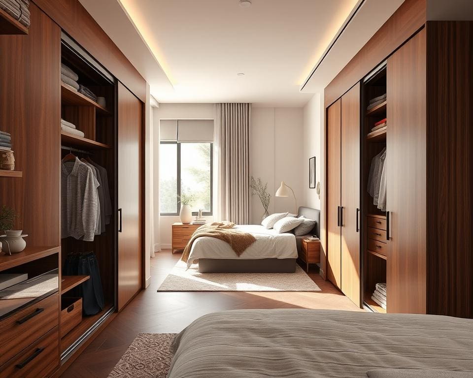 Wat maakt een maatwerk kledingkast ideaal voor de slaapkamer?