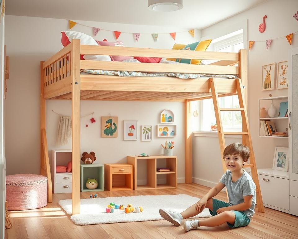 halfhoogslaper voor kinderen