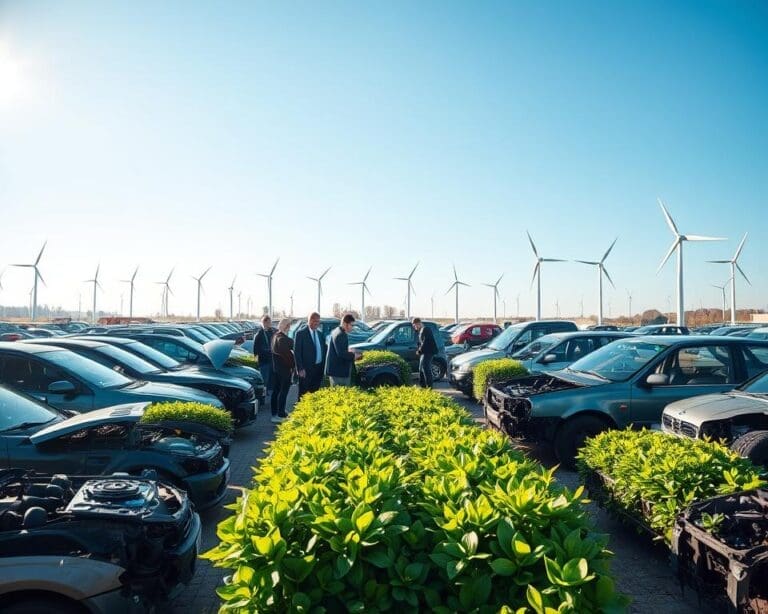 milieuvriendelijke autorecycling