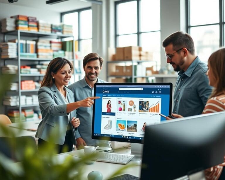 cms webshops