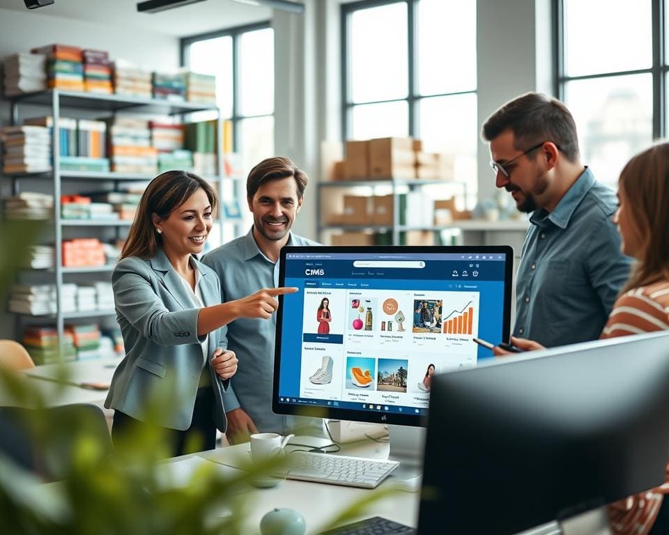 cms webshops