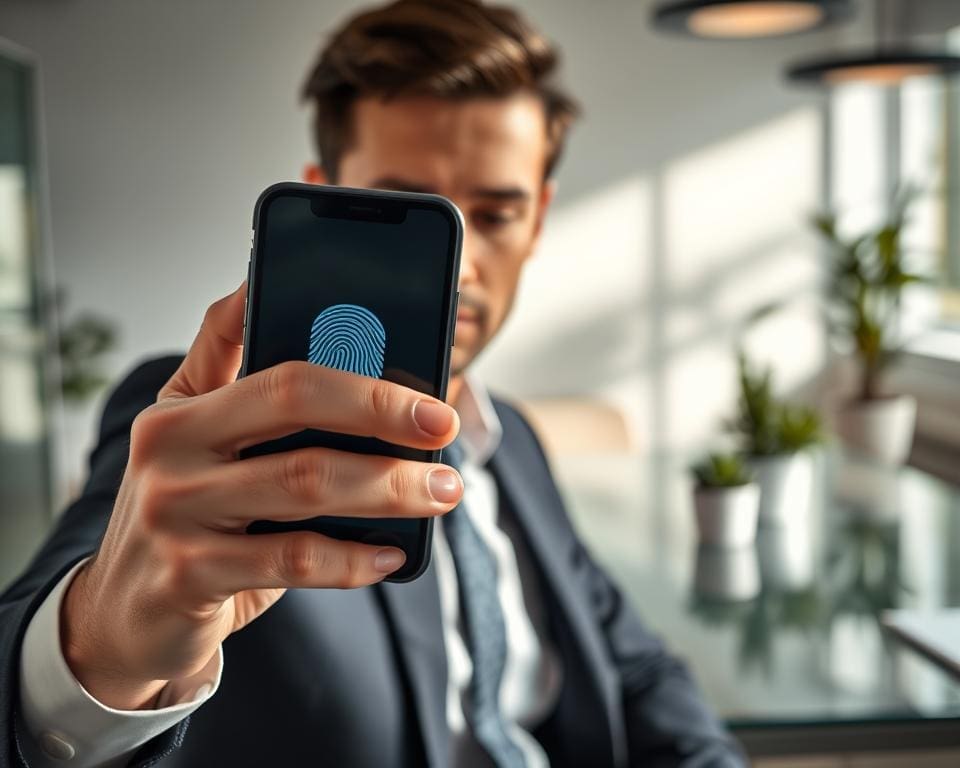 biometrische beveiliging smartphones